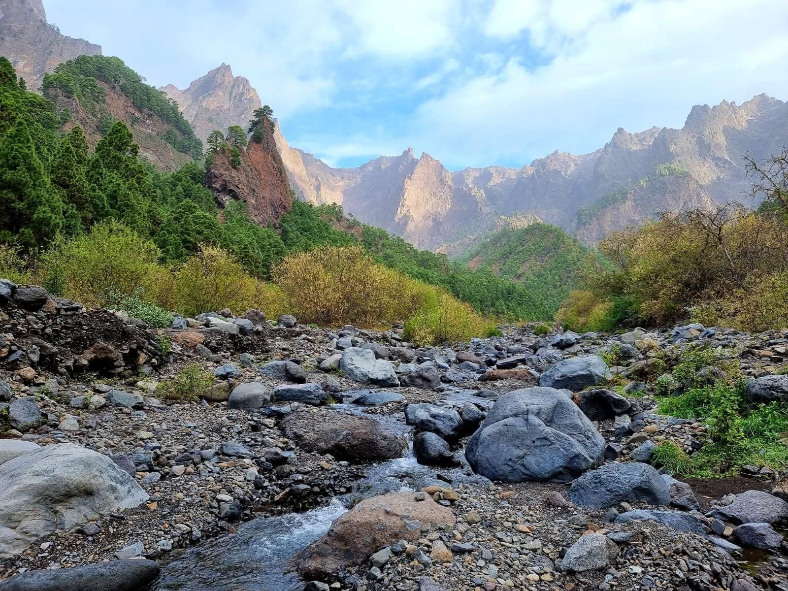 Parque Nacional de La Caldera de Taburiente.