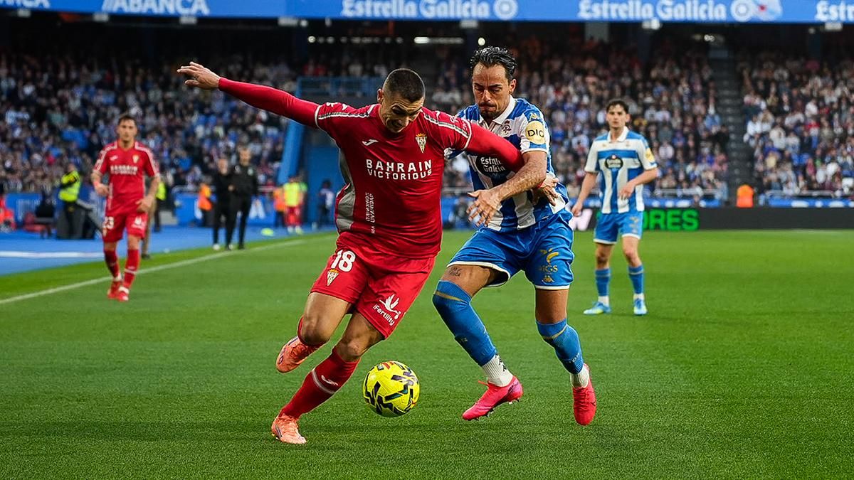 Las imágenes del RC Deportivo de La Coruña - Córdoba CF