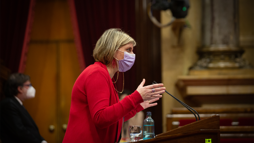 La consellera de Salud, Alba Vergés