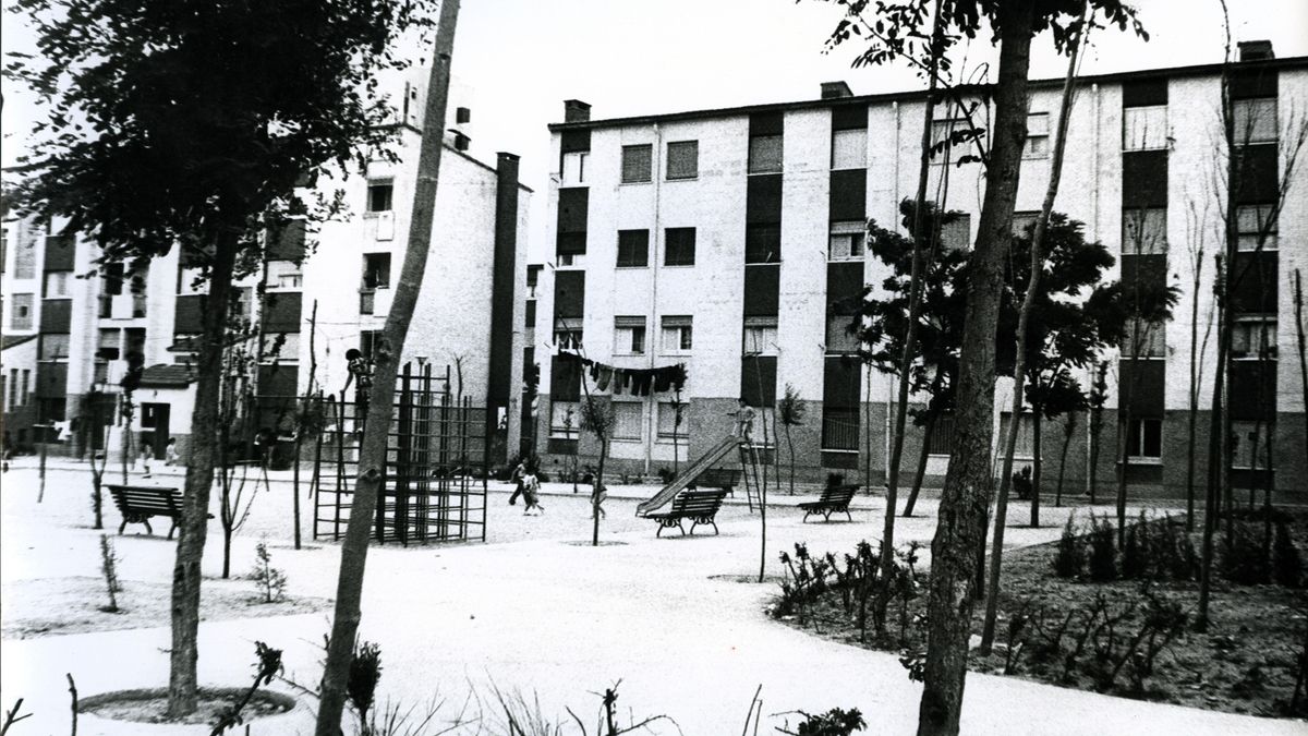 Barrio de Hermanos Falcó, conocido popularmente como 'Las 500', en  980