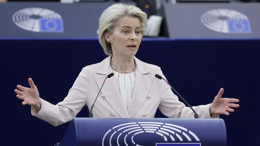 Von der Leyen saca pecho de su gestión en Bruselas tras iniciar su campaña con tropiezos