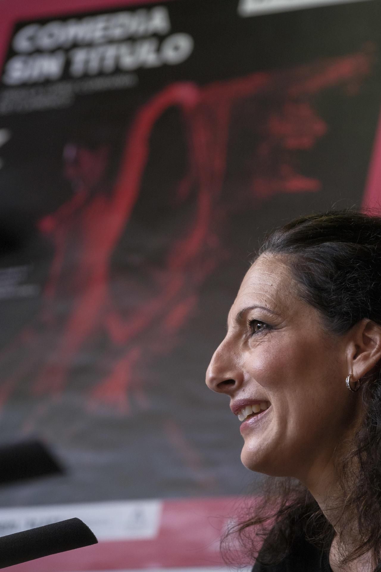 La coreógrafa Úrsula López presentó este jueves el espectáculo de danza 'Comedia sin título'. 