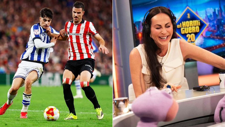 El Athletic-Real Sociedad (16.7%) de la Copa del Rey pega fuerte en el access sin desestabilizar a 'El Hormiguero' (14.8%)