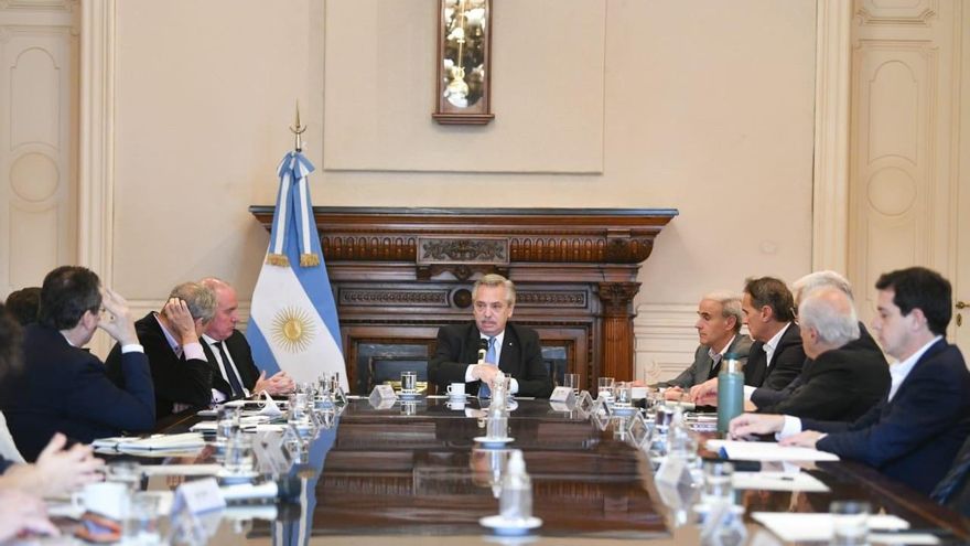 Alberto Fernández encabezó la reunión de Gabinete en Casa Rosada y analizó el incremento en el trabajo registrado