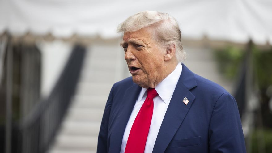 El presidente de EEUU, Donald Trump, en una imagen del 15 de junio de 2025.