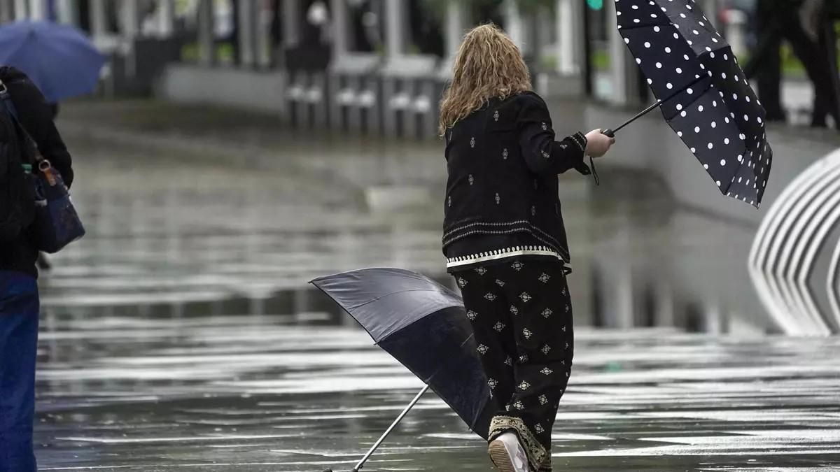 Asturias, en alerta naranja por fuertes lluvias y tormentas que pueden llegar acompañadas de granizo