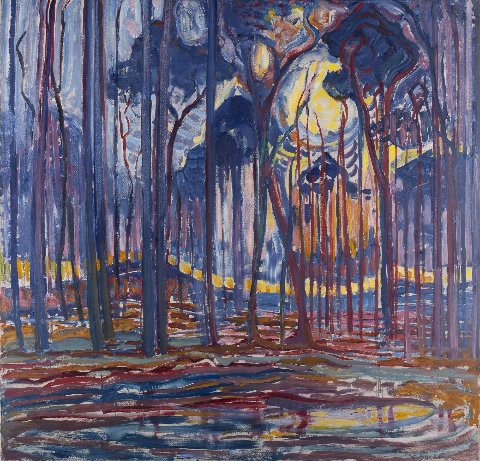 'Bosque cerca de Oele' (1908)