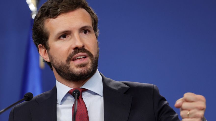 El presidente del Partido Popular, Pablo Casado. EFE/ Zipi/Archivo