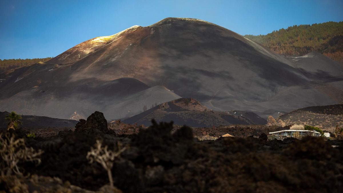 Imagen de archivo del volcán Tajogaite (La Palma)