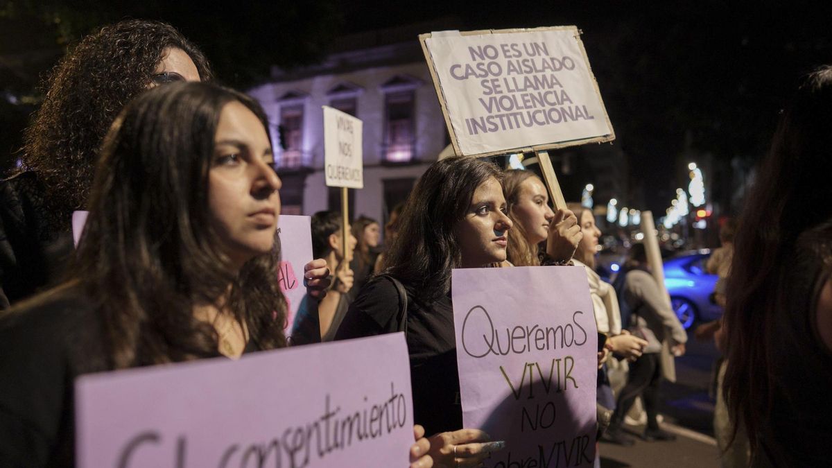 Miles de personas toman las calles en Canarias para reclamar "acción" ante el aumento de la violencia machista: "¡Basta ya!"