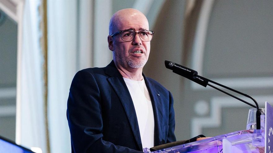 EuropaPress 6289296 secretario general ccoo unai sordo protagoniza desayuno informativo