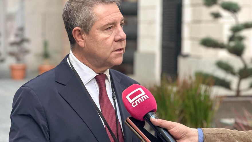 El presidente de Castilla-La Mancha, Emiliano García-Page