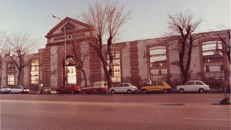 En la antigua Maestranza de Artillería, ubicación del actual Maestranza