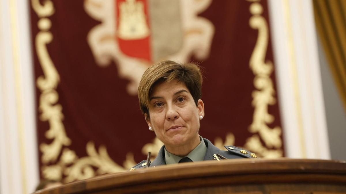 María Jesús Pascual, teniente coronel de la Comandancia de Cuenca