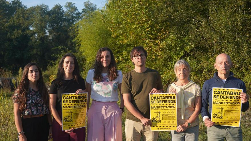 Cantabristas convoca una manifestación en Villaverde de Pontones para frenar el macrocomplejo turístico de olas artificiales