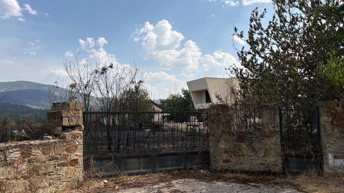 Incendio en Villaverde de los Cestos.