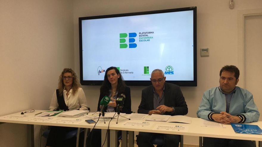 Una campaña pedirá que se inicie en el próximo curso la implantación de un profesional de enfemería por centro escolar