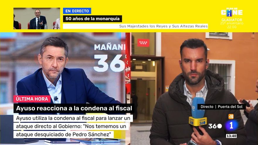 Javier Ruiz reacciona en directo a un espontáneo que le llama "mentiroso" en RTVE: "Hay idiotas que disparan"