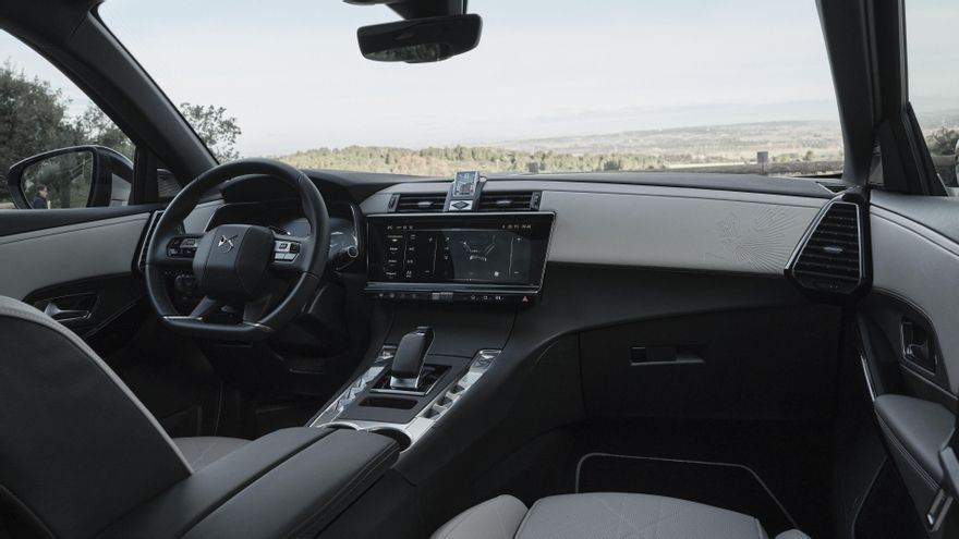 Interior del DS 7 Esprit de Voyage.