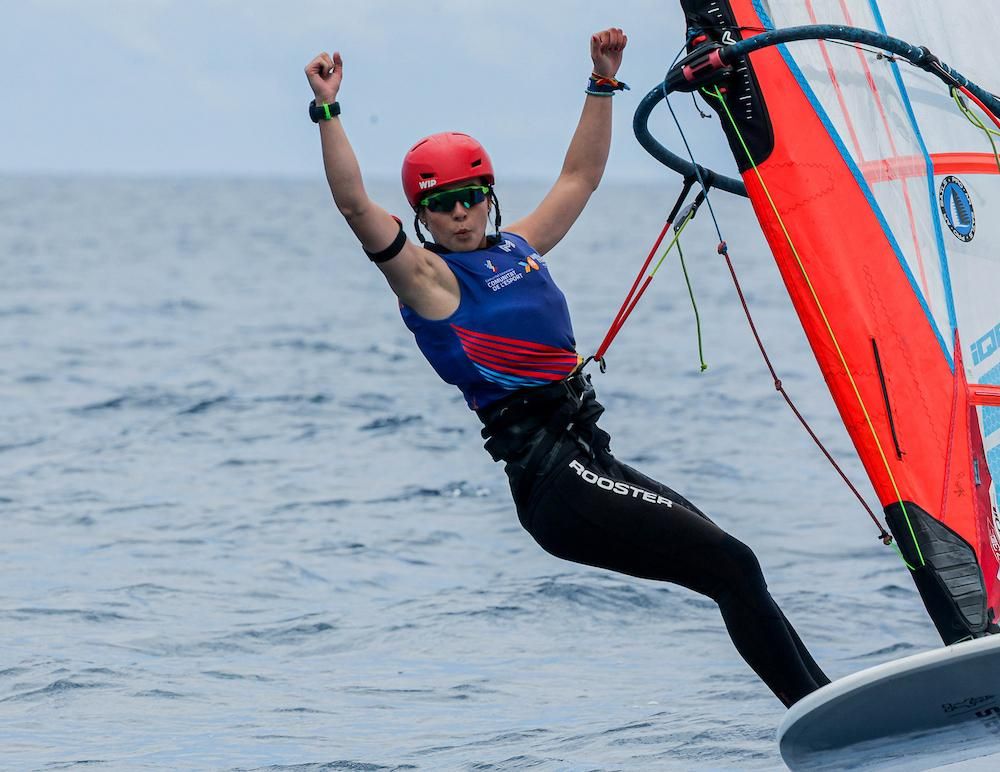 Martina Mantovani, campeona de España de IQFOIL juvenil.