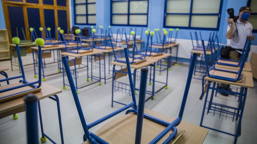 Aula de un colegio de Educación Infantil y Primaria