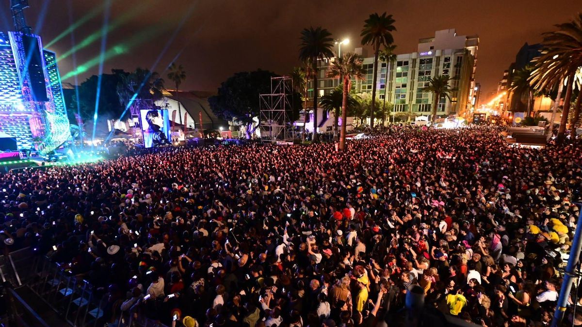 Concierto de Marc Anthony en Las Palmas de Gran Canaria.