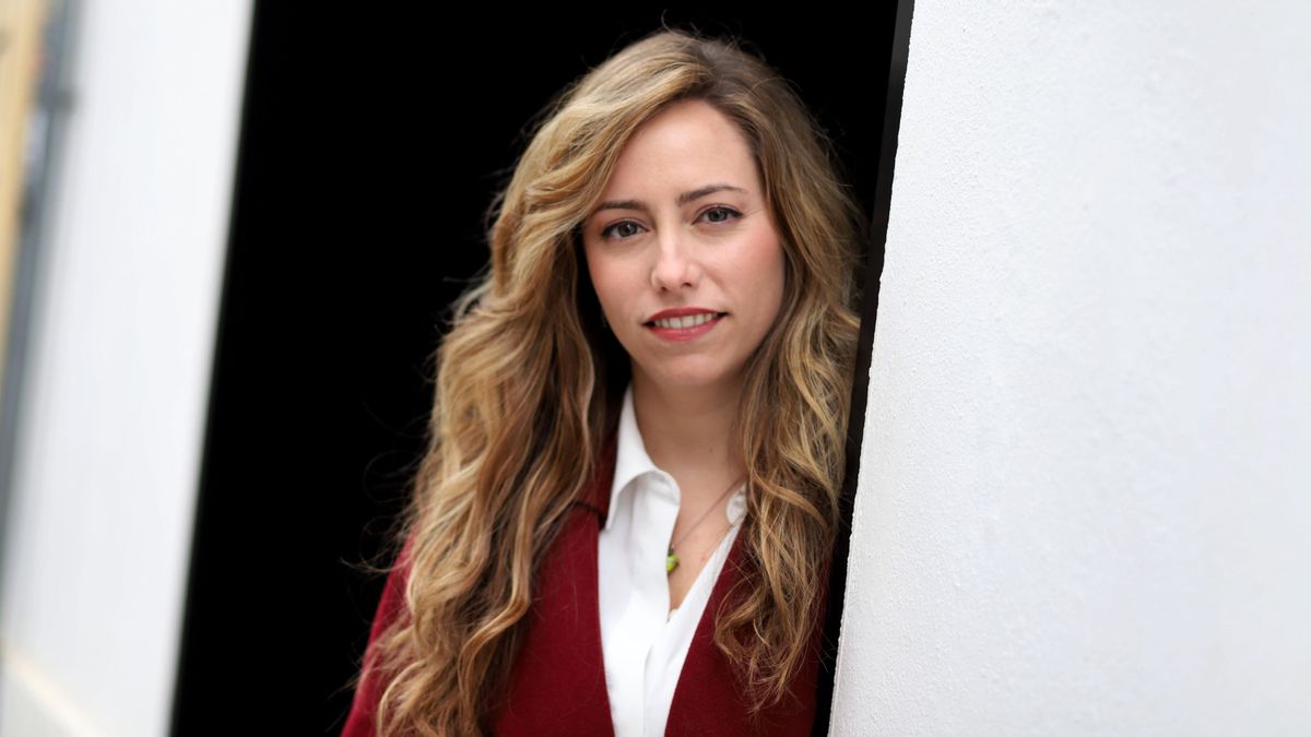 La portavoz de Podemos, María Teresa Pérez.