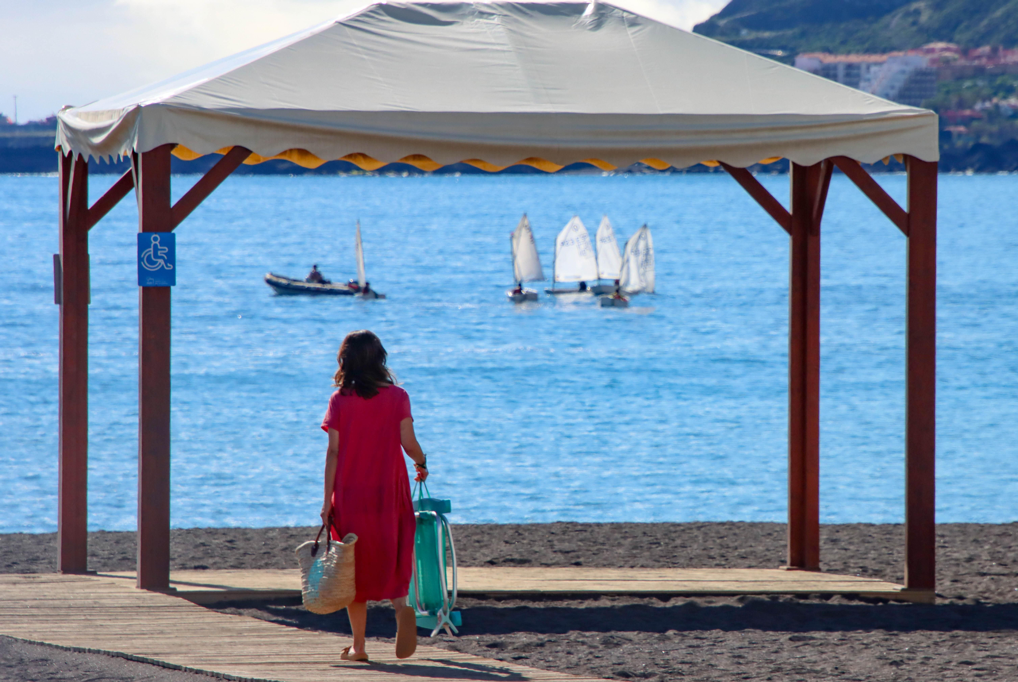 Playa de Santa Cruz de La Palma.