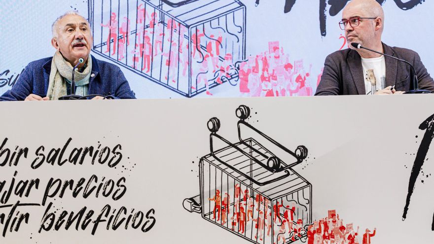 Ultimátum de CCOO y UGT a la patronal: pacto salarial ya o dispararán las movilizaciones tras el Primero de Mayo