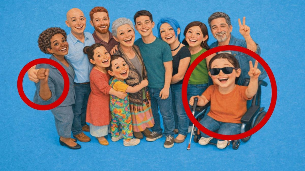 El Ayuntamiento de Madrid reivindica un 8M "juntos" con un cartel azul, sin referencias feministas y estética de IA