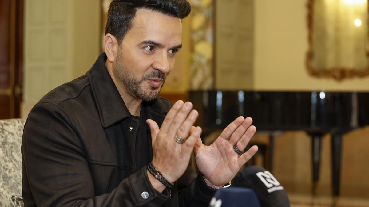 Rueda de prensa del cantante puertorriqueño Luis Fonsi en Gran Canaria.