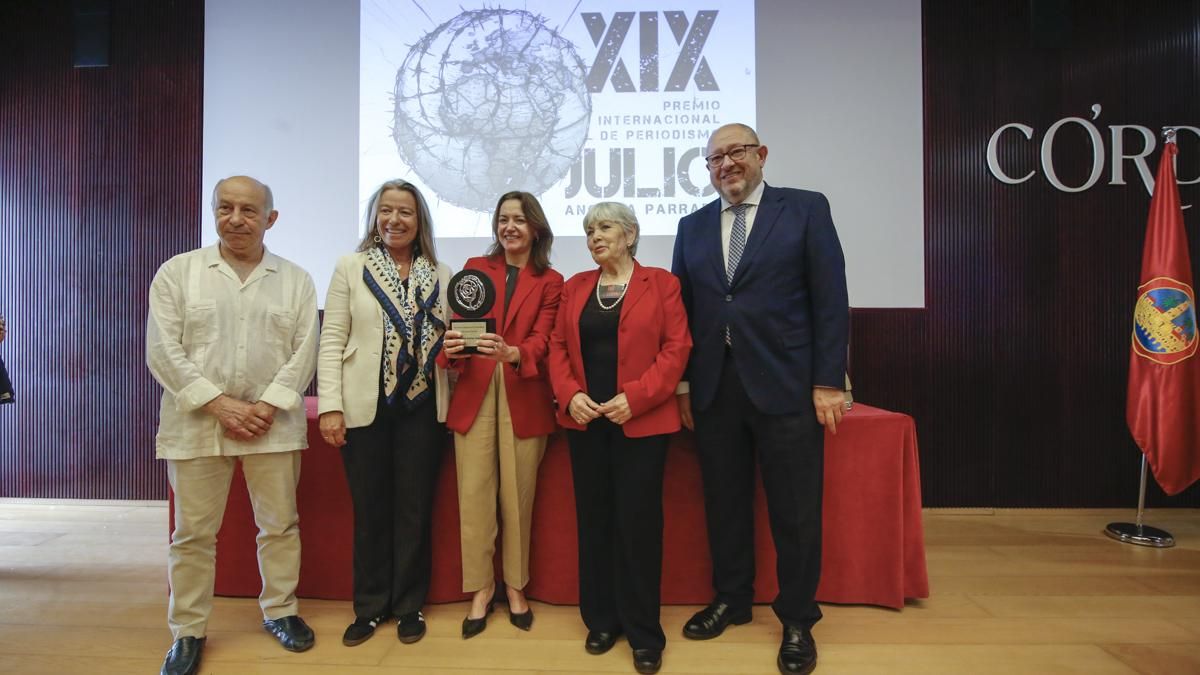 Entrega del XIX Premio Internacional de Periodismo Julio Anguita Parrado