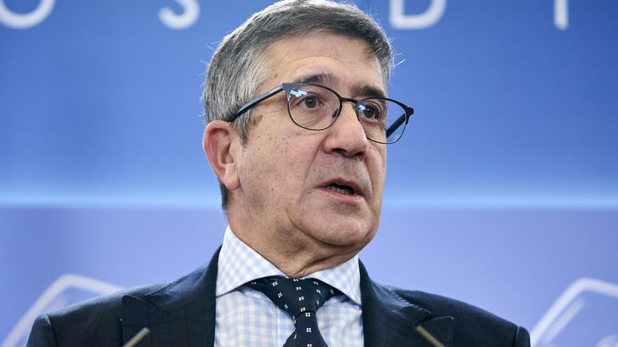 El portavoz del PSOE en el Congreso de los Diputados, Patxi López