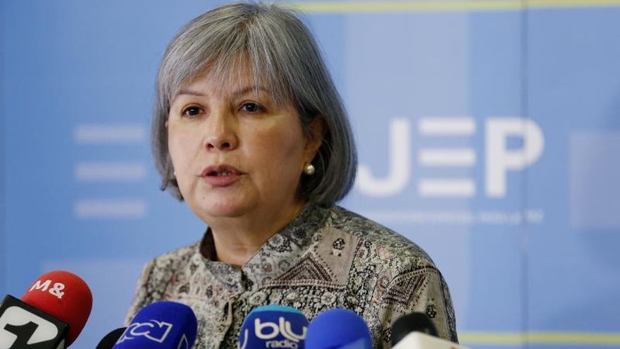 En la imagen, la presidenta de la Jurisdicción Especial para la Paz (JEP), Patricia Linares.