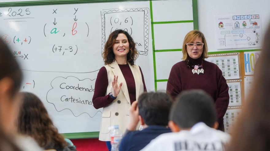 El Gobierno de Ayuso aprueba la jornada partida obligatoria en los colegios y un sindicato anticipa su denuncia
