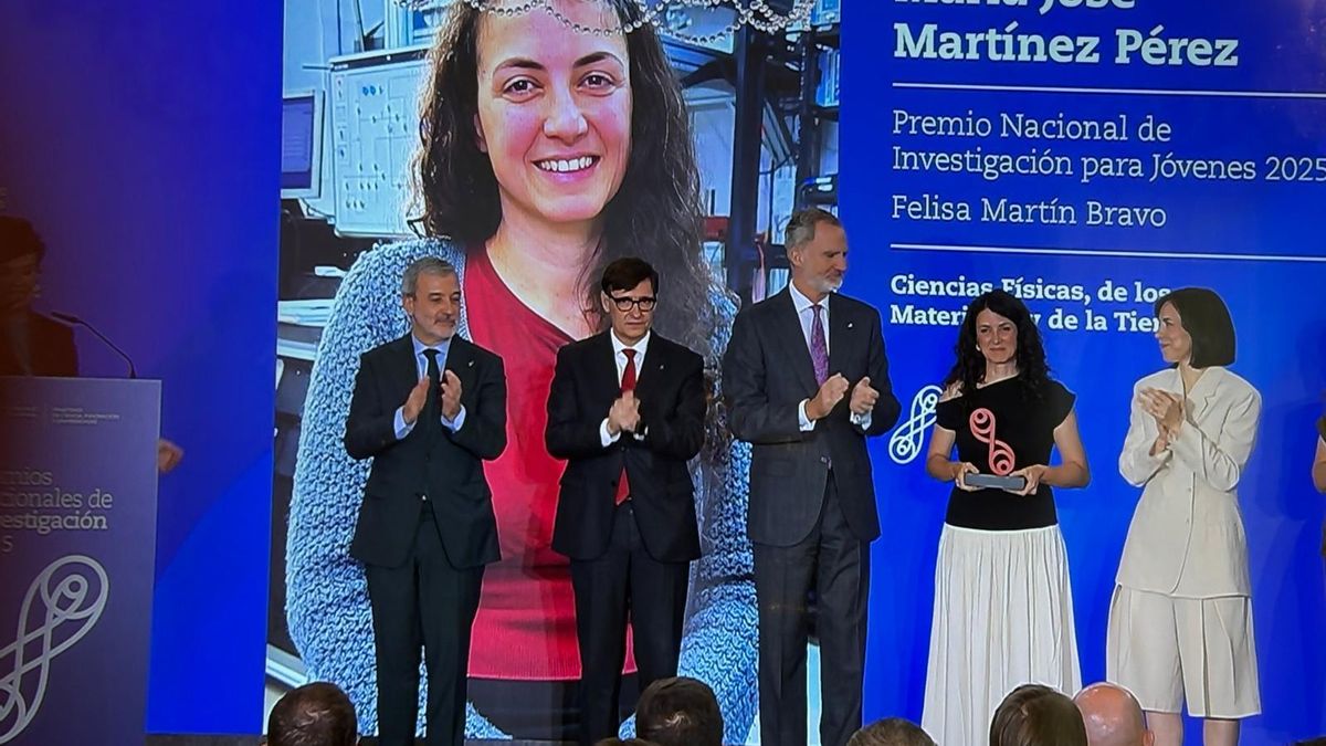 La física oscense María José Martínez, primera aragonesa en recibir el Premio Nacional de Investigación