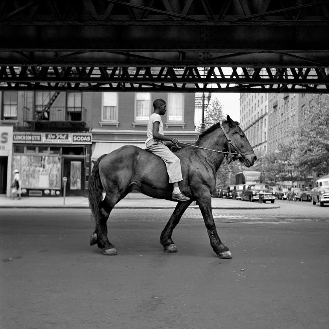 Una de las fotografías de Vivian Maier.