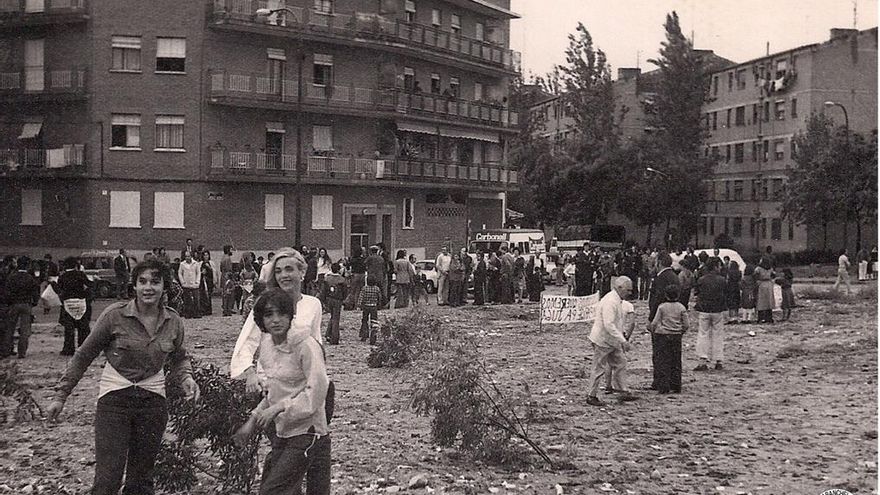 Breve historia de cómo los vecinos de Madrid plantaron árboles para exigir una ciudad mejor