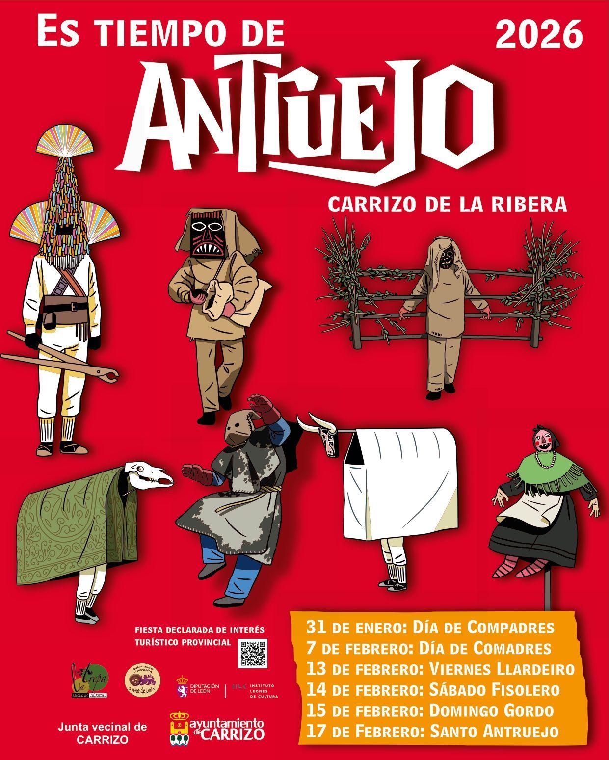 Antruejo de Carrizo de la Ribera.