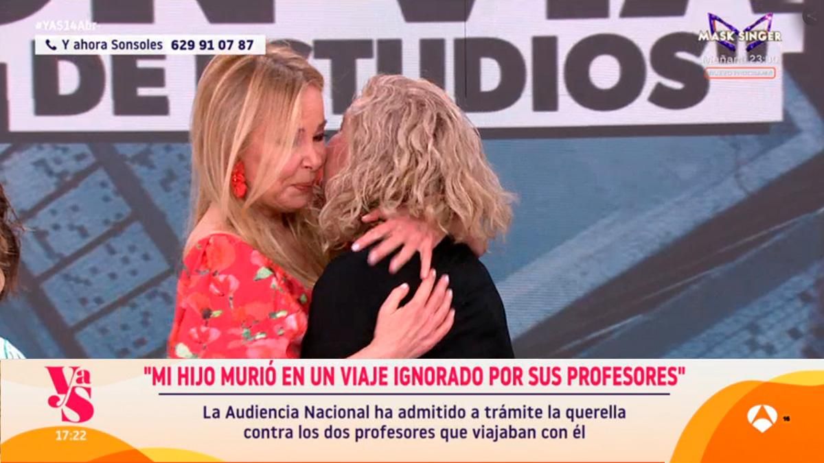 Ana Obregón se rompe en Antena 3 ante el duro testimonio de una madre: "No hay un dolor más grande"