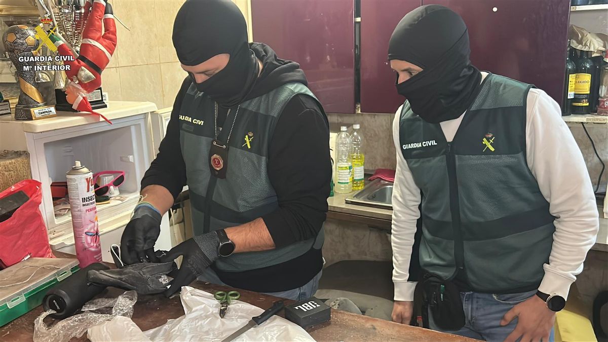 Desmantelan un punto de venta de droga en Rincón de Soto tras la detención de un joven en patinete