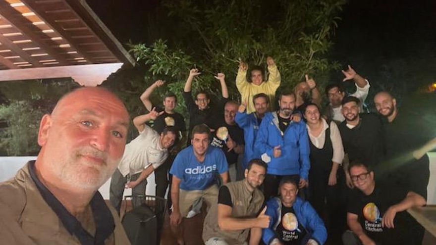 Restaurante Carmen, José Andrés y Team WCK.