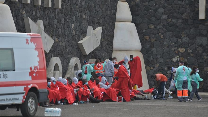 Las llegadas de migrantes por mar a Canarias se disparan un 1.000% en lo que va de año
