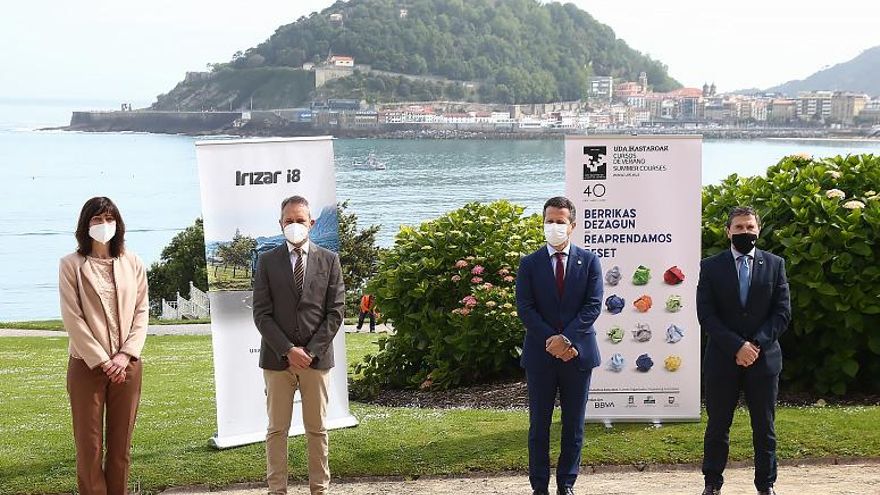 Los Cursos de Verano de la UPV/EHU esperan llegar a los 13.000 alumnos en su 40 aniversario