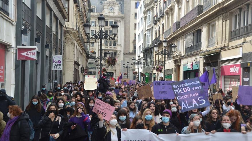 Manifestación 8M Zaragoza
