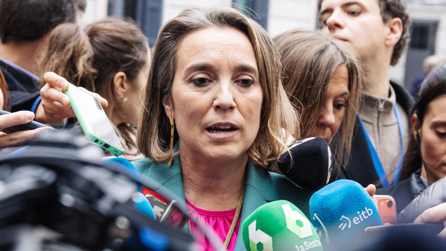 La secretaria general del PP, Cuca Gamarra