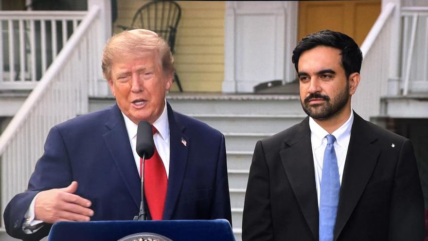 Trump visita a Mamdani en Nueva York: "Espero que llegue a ser un gran alcalde, tiene un gran potencial"