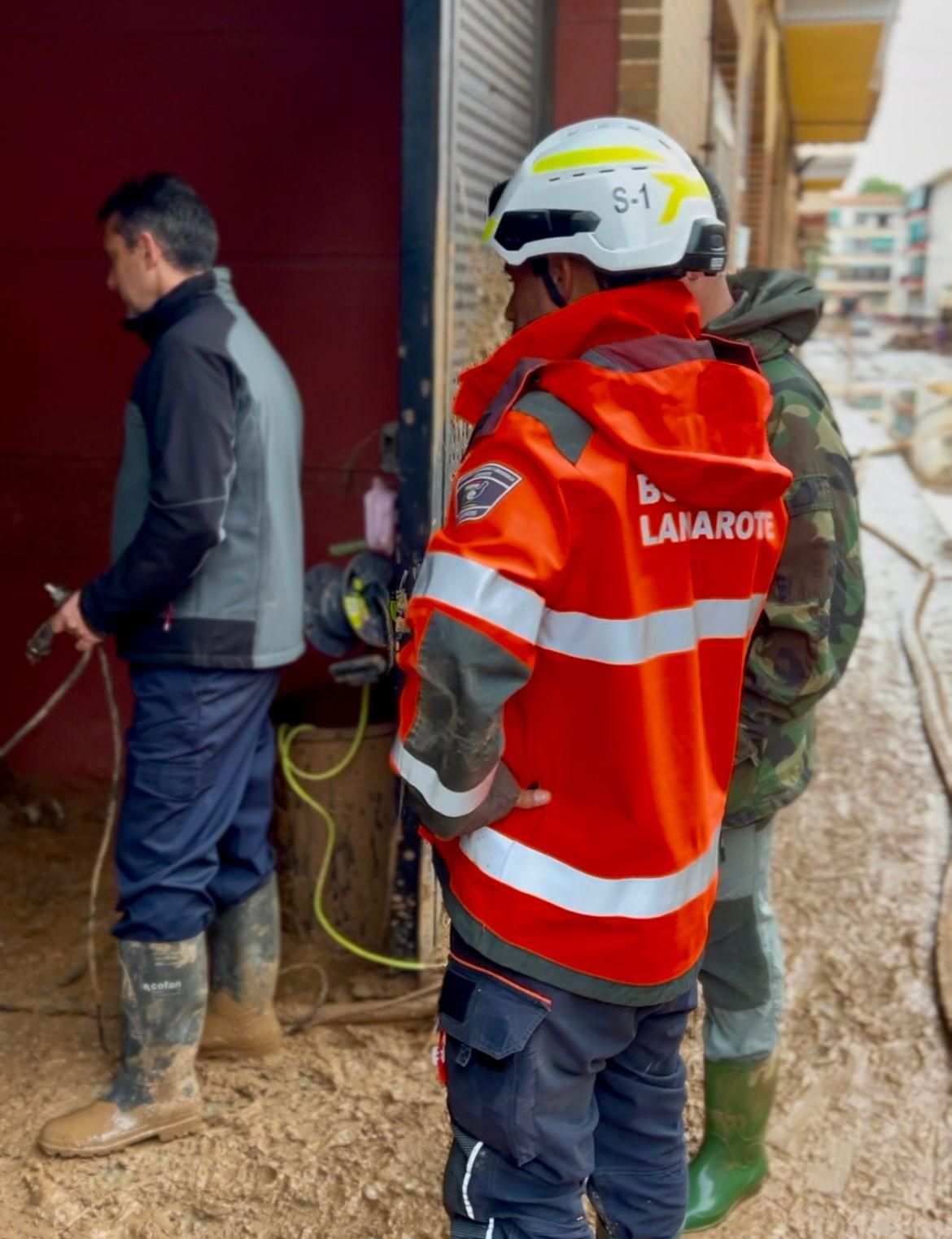 Dispositivo canario en Valencia.