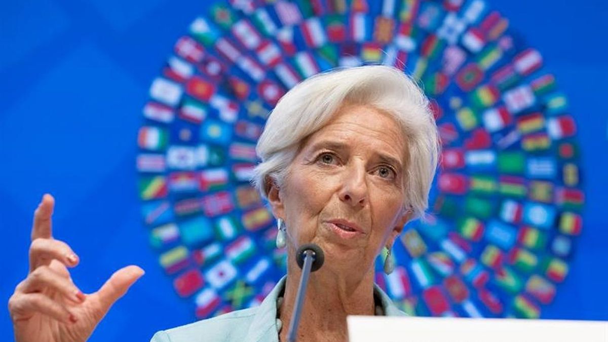 Christine Lagarde, directora gerente del FMI.