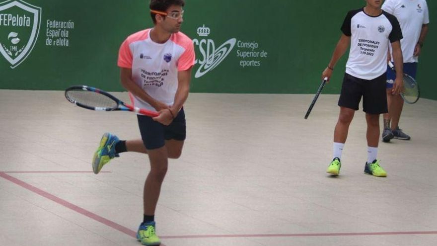 El Círculo acoge el Campeonato de Canarias de Olímpica Absoluto de frontenis